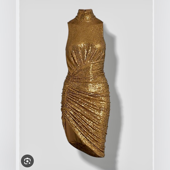 Collection Runway hand embroidered holiday dress - Picture 1 of 8